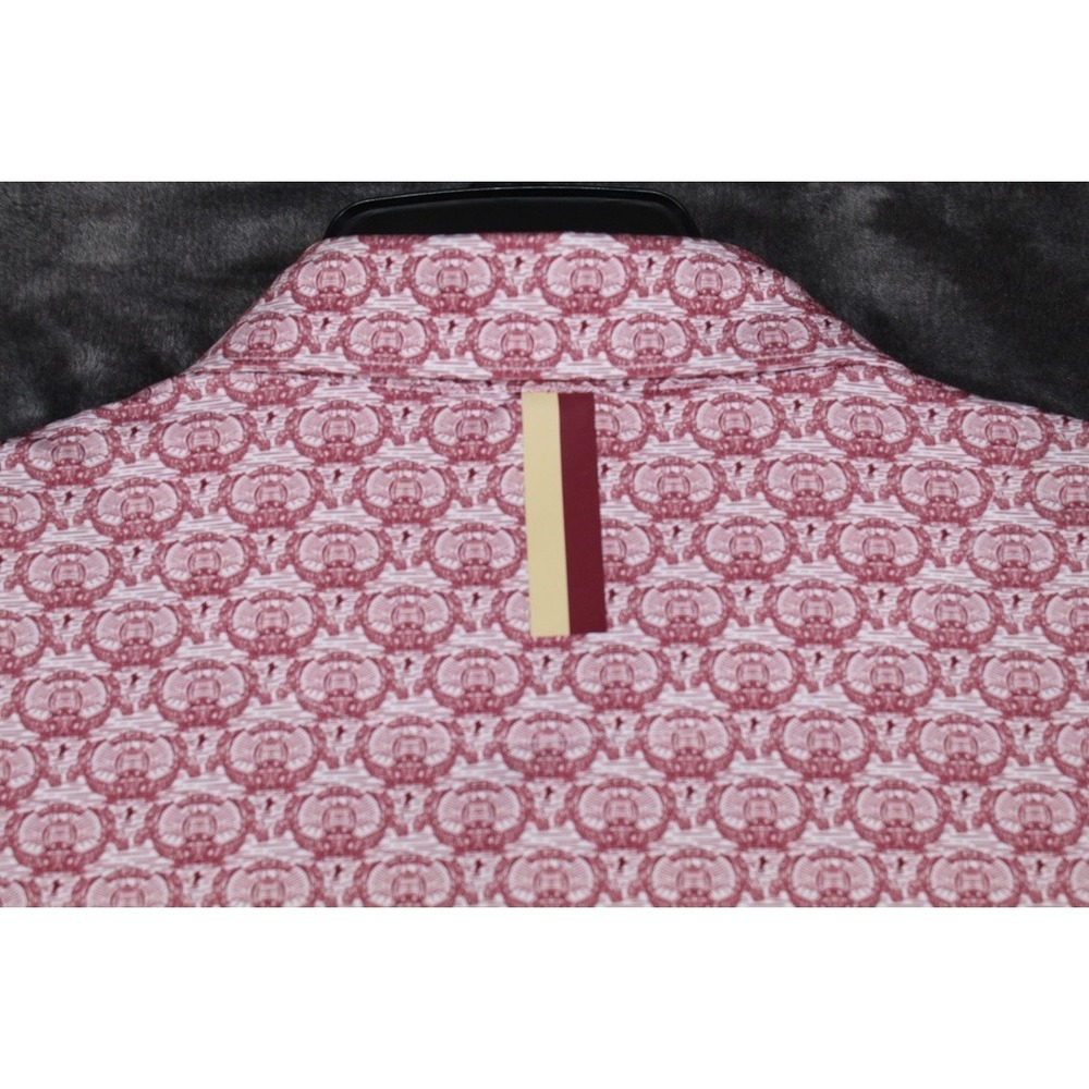 Rhoback Florida State Doak Sz Large Short Sleeve Collegiate Polo Golf Preppy - Picture 5 of 10